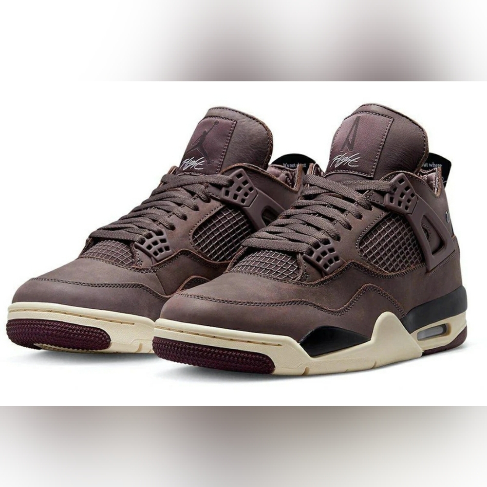 EUC Air Jordan 4 Retro x A Ma Maniere Mid Violet Ore (DV 6773-220)-Size 8.5